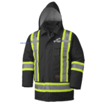 Hi Vis Waterproof 7-in-1 Parka - Image 3