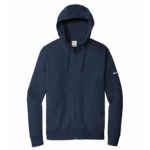 Nike Club Fleece Full-Zip Hoodie - Image 3