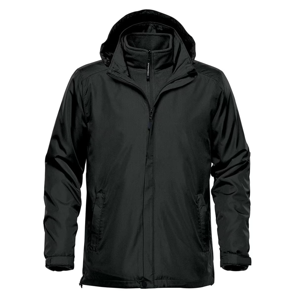 KXR-2_Black_1000px Men's Nautilus 3-In-1 System Jacket - Image 1