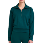 Shambhala Women's 1/4 Zip Pullover Sweater - Image 2