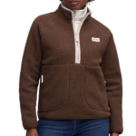 WindRiver Women's T-Max Sherpa 1/2 Zip Pullover