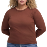 Denver Hayes Women's Long Sleeve Rib Top - Image 2