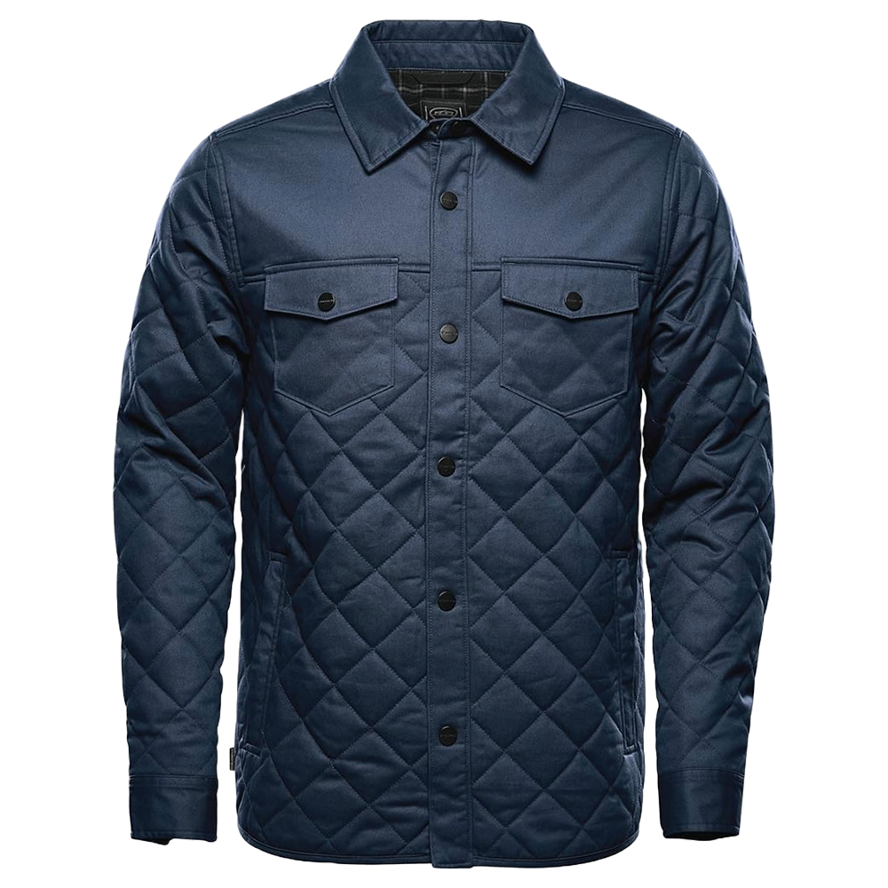 BXQ-1_1000px_indigo_front Men's Stormtech Bushwick Quilted Jacket - Image 1